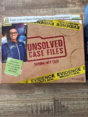 Pressman Unsolved Case Files Sandra Ivey Murder Mystery Game
